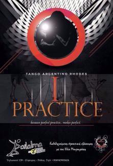 8.5.2017 Kαθοδηγούμενη πρακτική εξάσκηση αργεντίνικου τάνγκο (Practica) - Bailalma - Ροδος